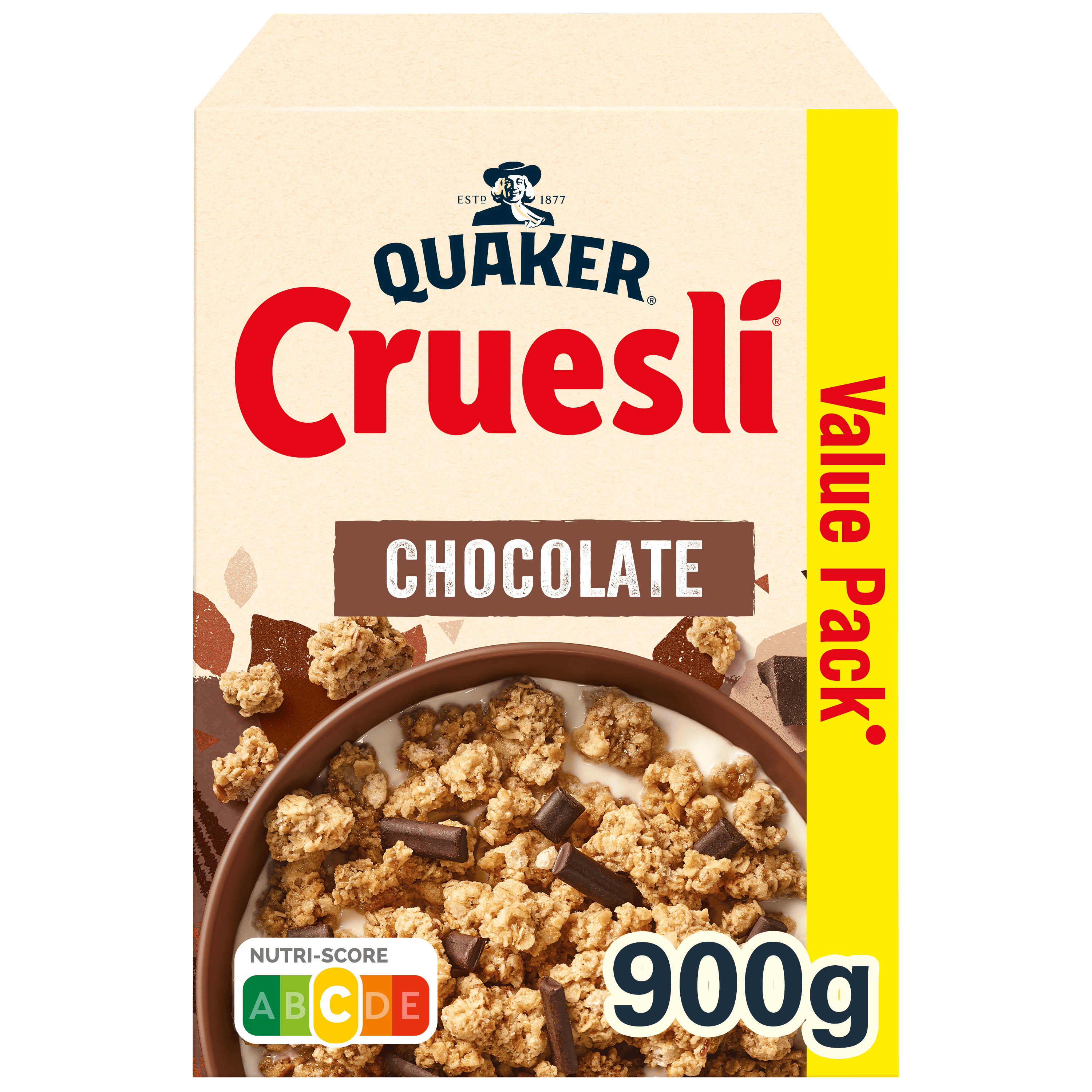 Quaker Cruesli chocolate value pack