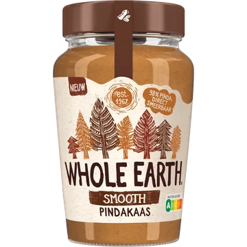 Whole earth Smooth pindakaas