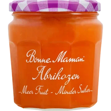 Bonne Maman Abrikozen meer fruit minder suiker