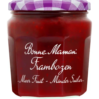 Bonne Maman Frambozen meer fruit minder suiker