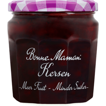 Bonne Maman Kersen meer fruit minder suiker