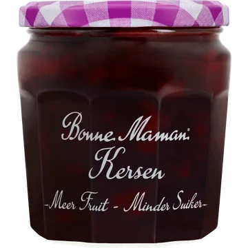 Bonne Maman Kersen meer fruit minder suiker