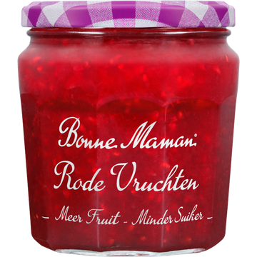 Bonne Maman Rode vruchten meer fruit minder suiker