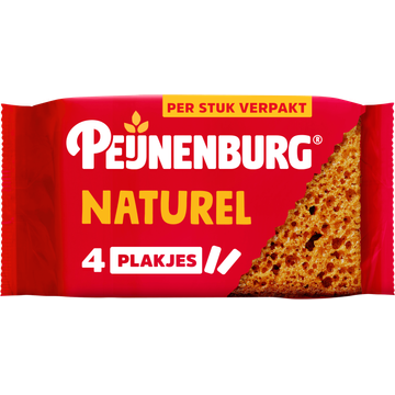 Peijnenburg Ontbijtkoek naturel 4-pack