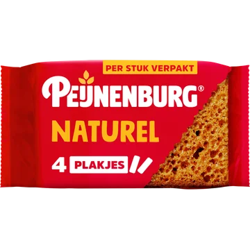 Peijnenburg Ontbijtkoek naturel 4-pack