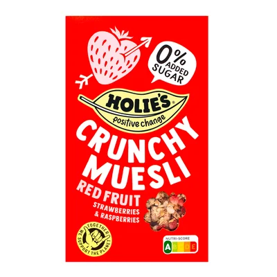 Holie's Crunchy muesli mixed red fruit