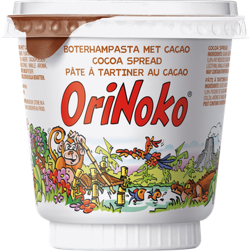 OriNoko Boterhampasta met cacao