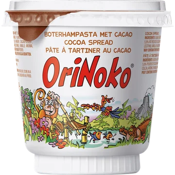 OriNoko Boterhampasta met cacao
