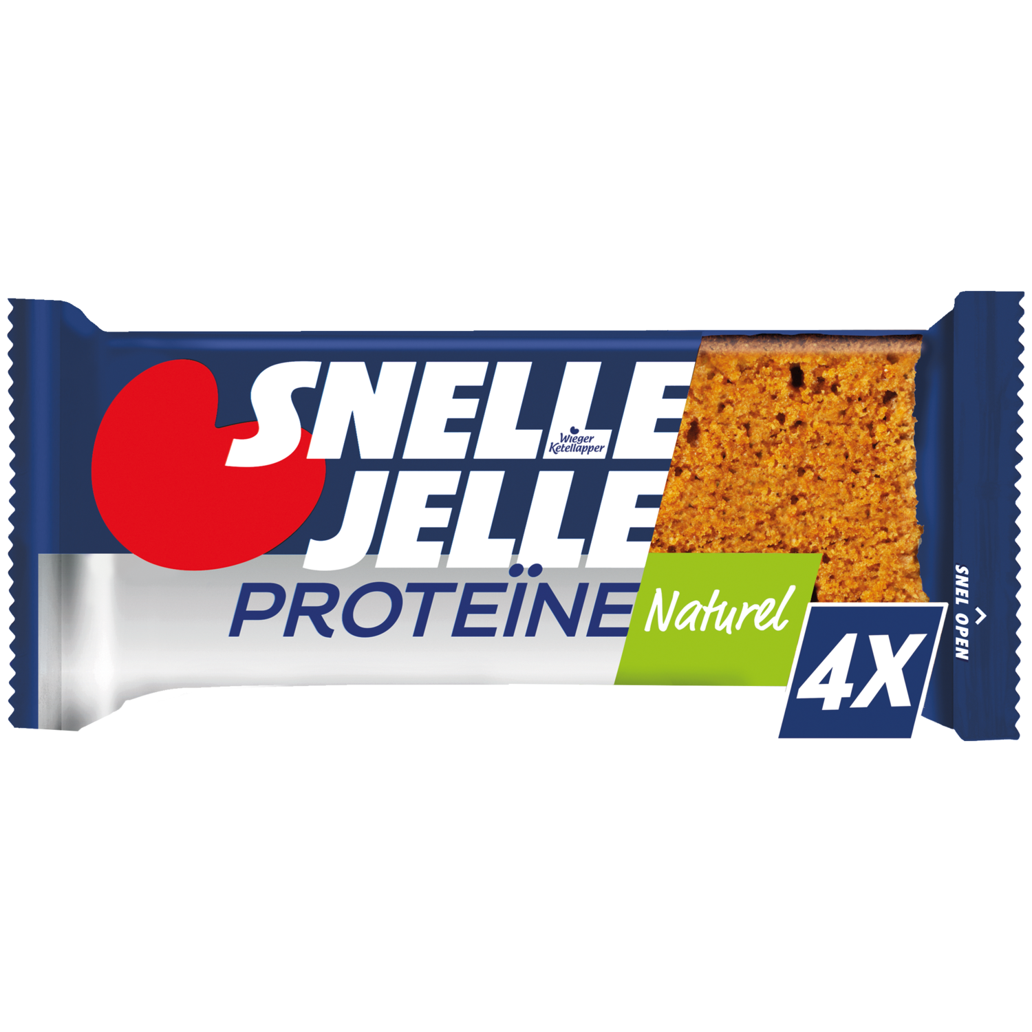 Snelle Jelle Proteïne naturel 4-pack