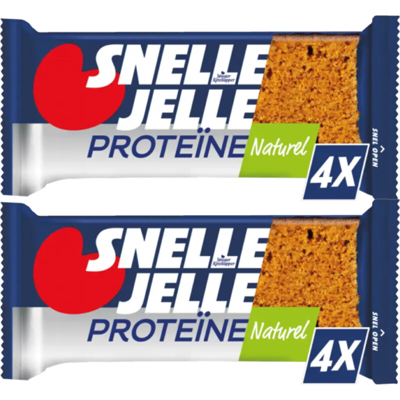 Snelle Jelle Proteïne naturel 8-pack