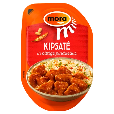 Mora Kipsaté pittige pindasaus