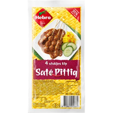 Hebro Saté ajam pittig