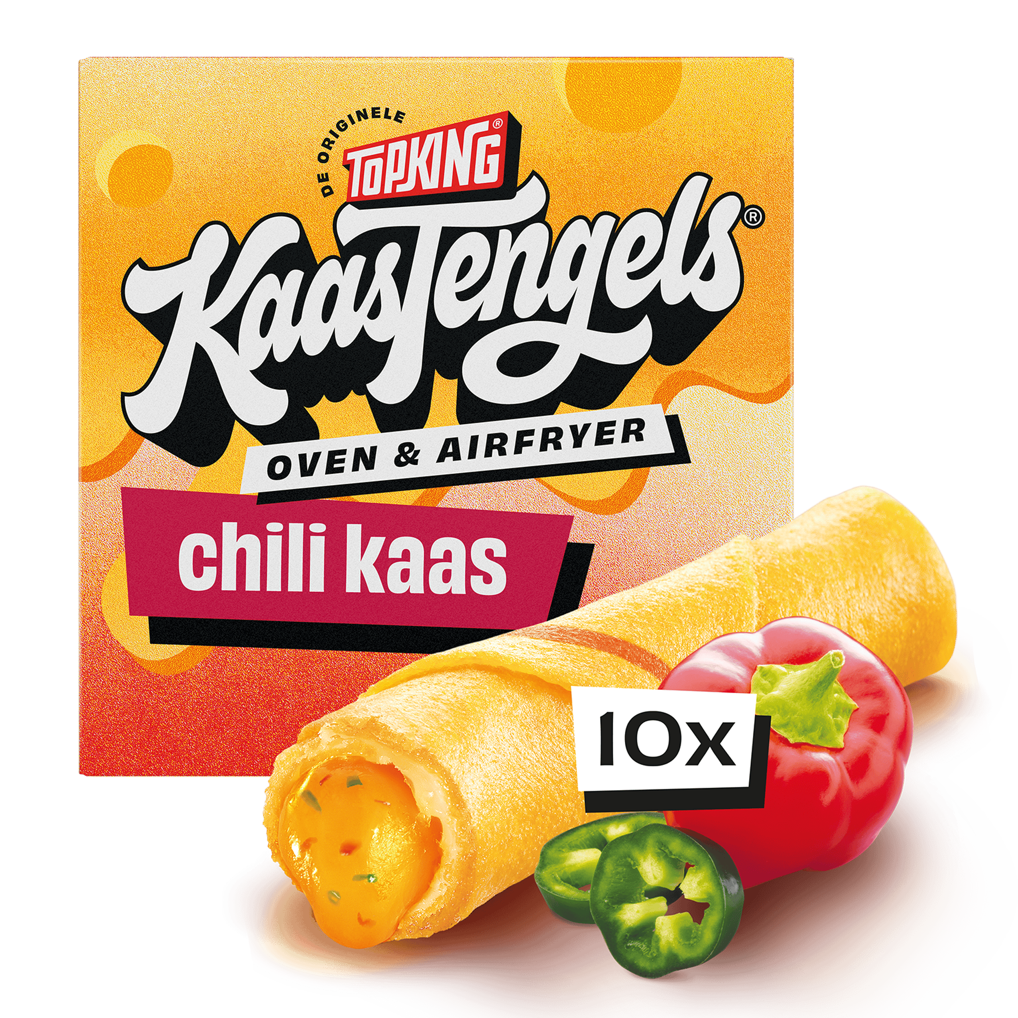 Topking Kaastengels chili kaas oven & airfryer