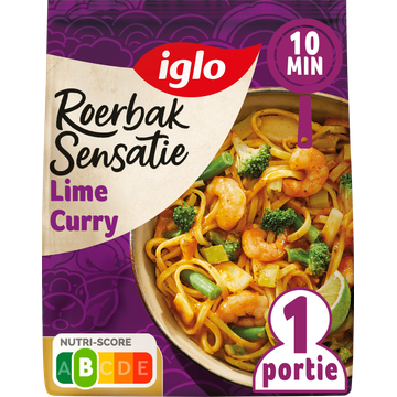 Iglo Roerbak sensatie lime curry