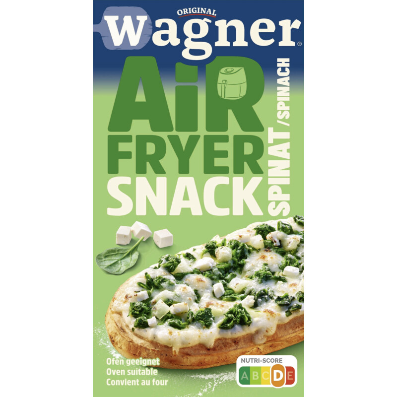 Wagner Airfryer snack spinach