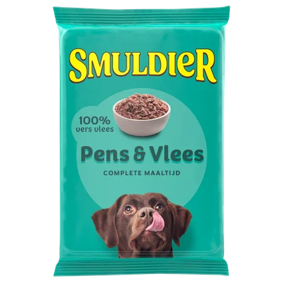 Smuldier Pens vlees compleet
