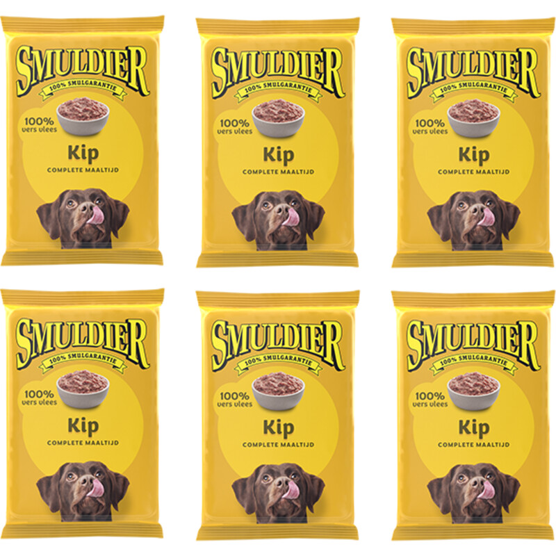 Smuldier Kip compleet 6-pack