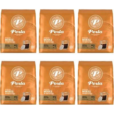 Perla Huisblends Mokka koffiepads 6-pack