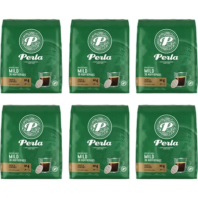 Perla Huisblends Mild koffiepads 6-pack
