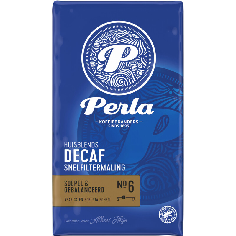 Perla Huisblends Decaf snelfiltermaling