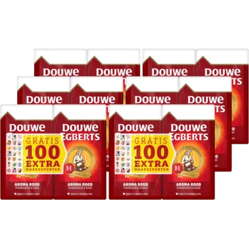Douwe Egberts Aroma rood dubbelpak filterkoffie