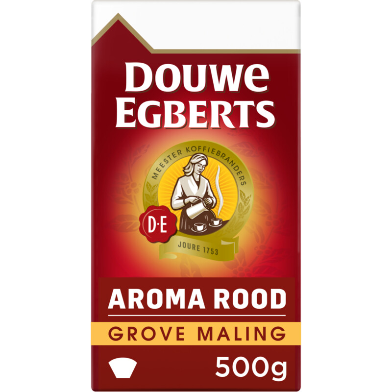 Douwe Egberts Aroma rood grove maling filterkoffie