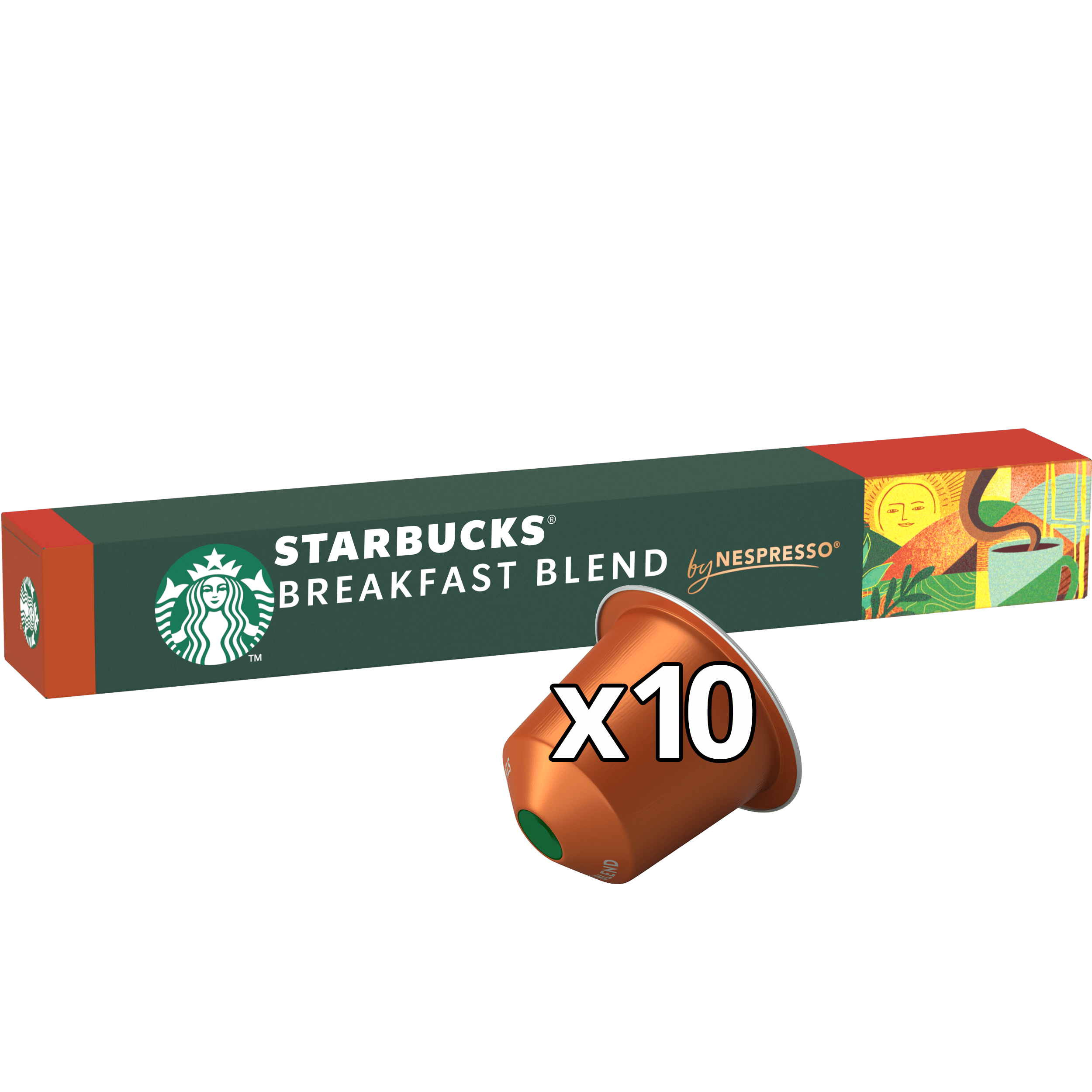 Starbucks Nespresso sunny day blend capsules