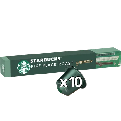 Starbucks Nespresso pike place lungo caps 4-pack