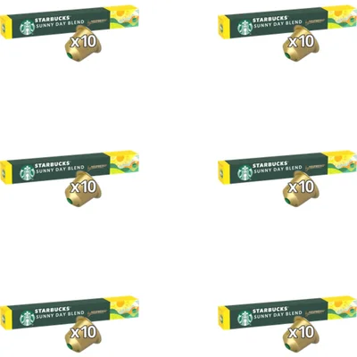 Starbucks Nespresso sunny day blend cap 6-pack