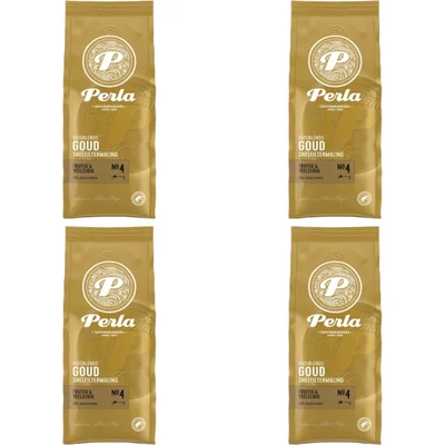 Perla Huisblends Goud snelfiltermaling 4-pack