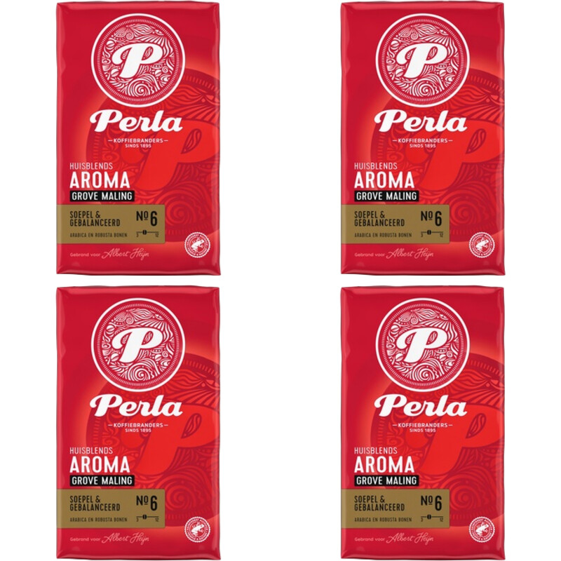Perla Huisblends Aroma grove maling 4-pack