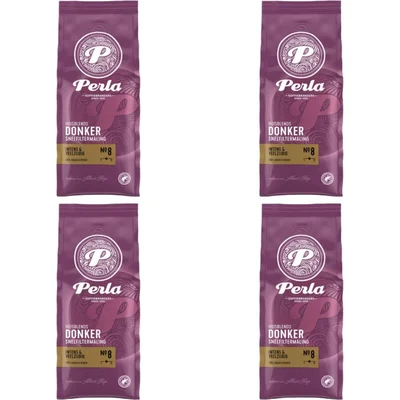 Perla Huisblends Donker snelfiltermaling 4-pack