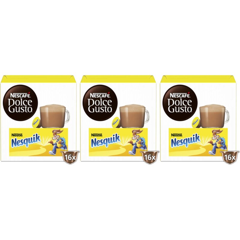 Nescafé Dolce Gusto Nesquik capsules 3-pack