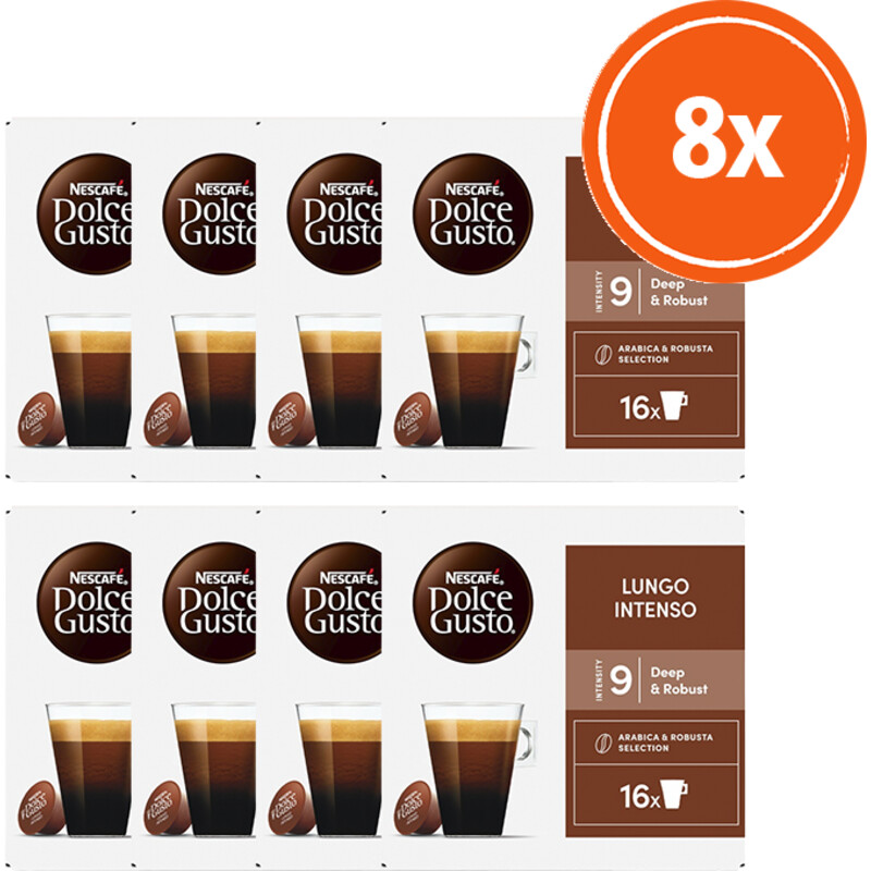 Nescafé Dolce Gusto Lungo intenso capsules 8-pack