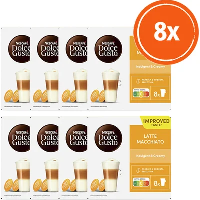 Nescafé Dolce Gusto Latte macchiato capsules 8-pack