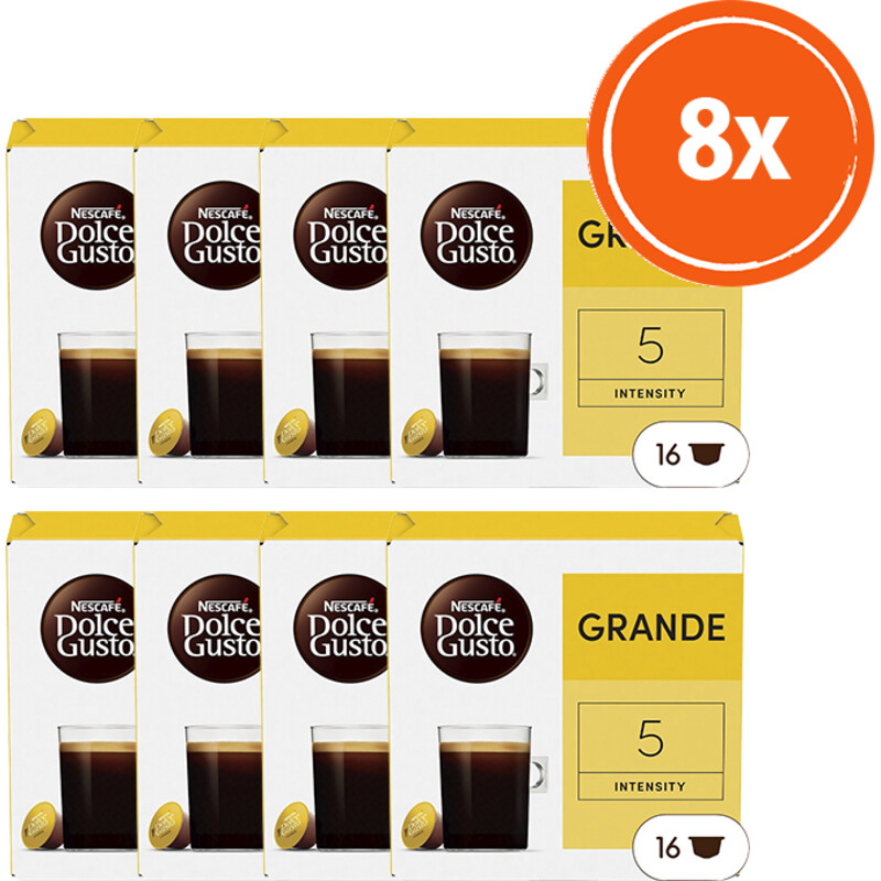Nescafé Dolce Gusto Grande capsules 8-pack