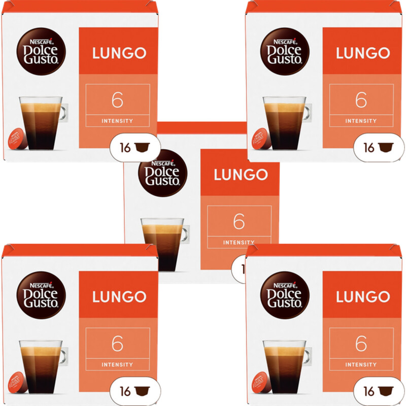 Nescafé Dolce Gusto Lungo capsules 5-pack