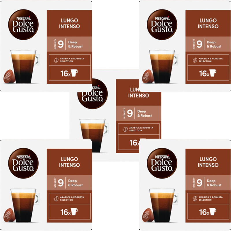 Nescafé Dolce Gusto Lungo intenso capsules 5-pack