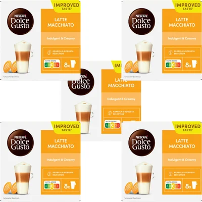 Nescafé Dolce Gusto Latte macchiato capsules 5-pack