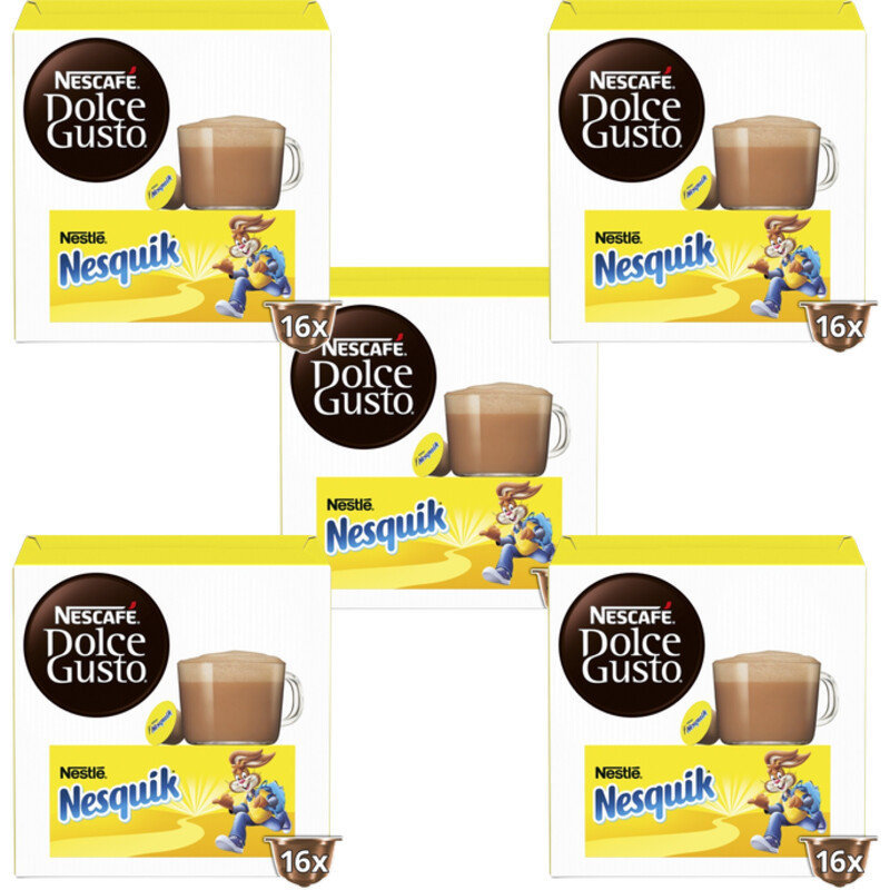 Nescafé Dolce Gusto Nesquik capsules 5-pack