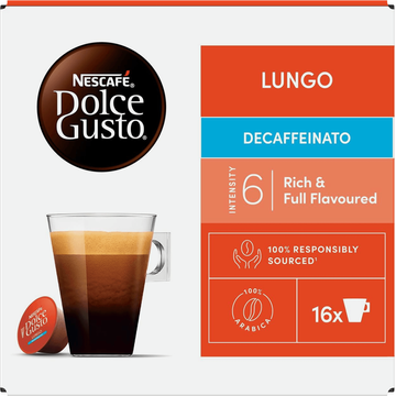 Nescafé Dolce Gusto Lungo decaffeinato capsules