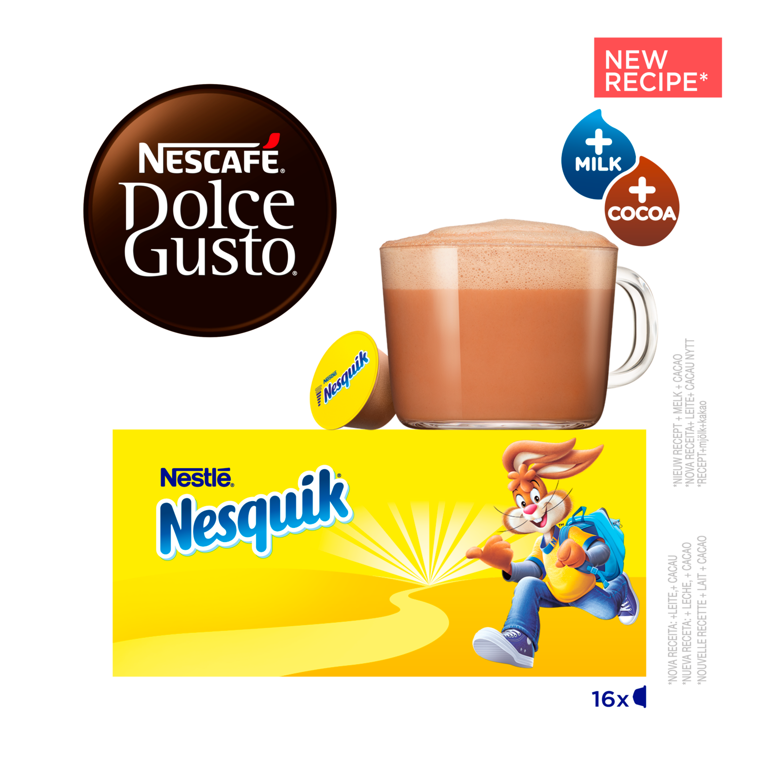 Nescafé Dolce Gusto Nesquik capsules