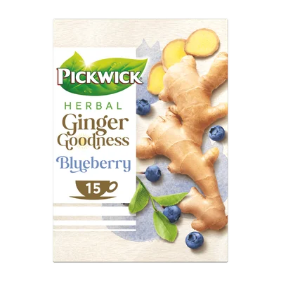Pickwick Ginger goodness blueberry kruidenthee