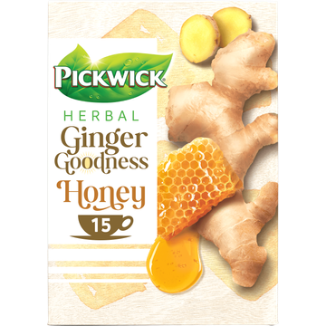 Pickwick Ginger goodness honey kruidenthee