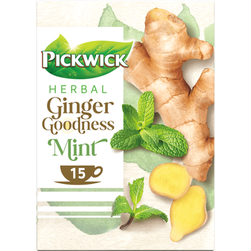 Pickwick Ginger goodness mint kruidenthee