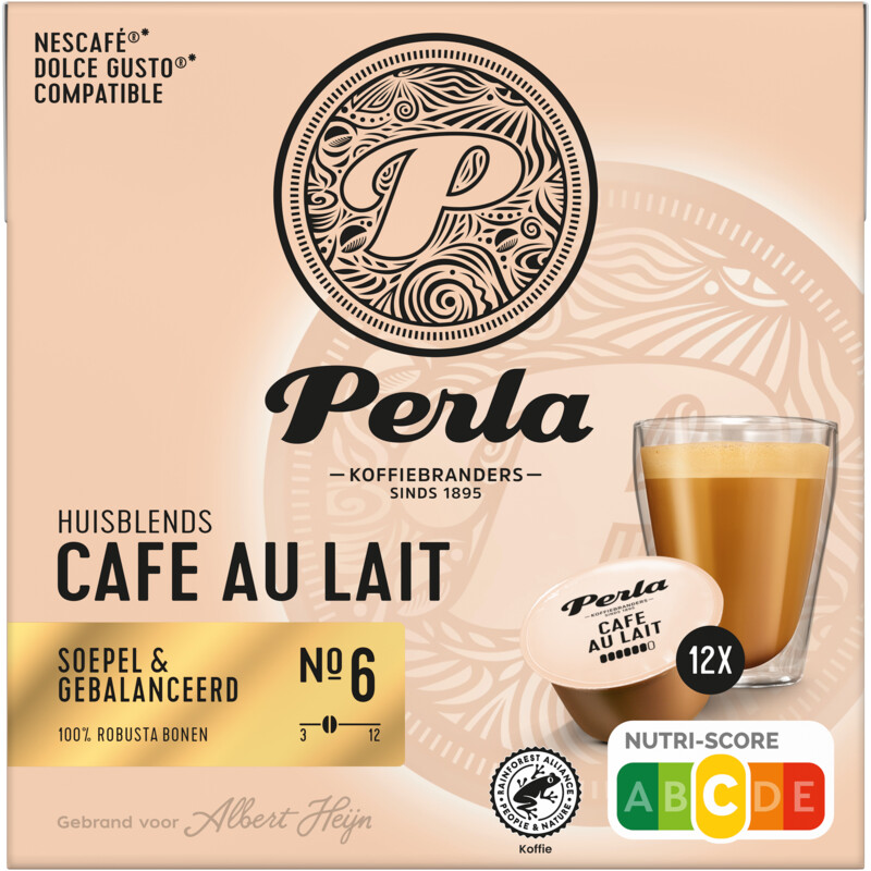 Perla Huisblends Dolce gusto compatible café au lait