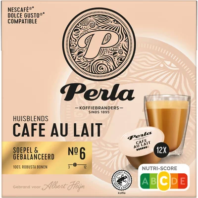 Perla Huisblends Dolce gusto compatible café au lait