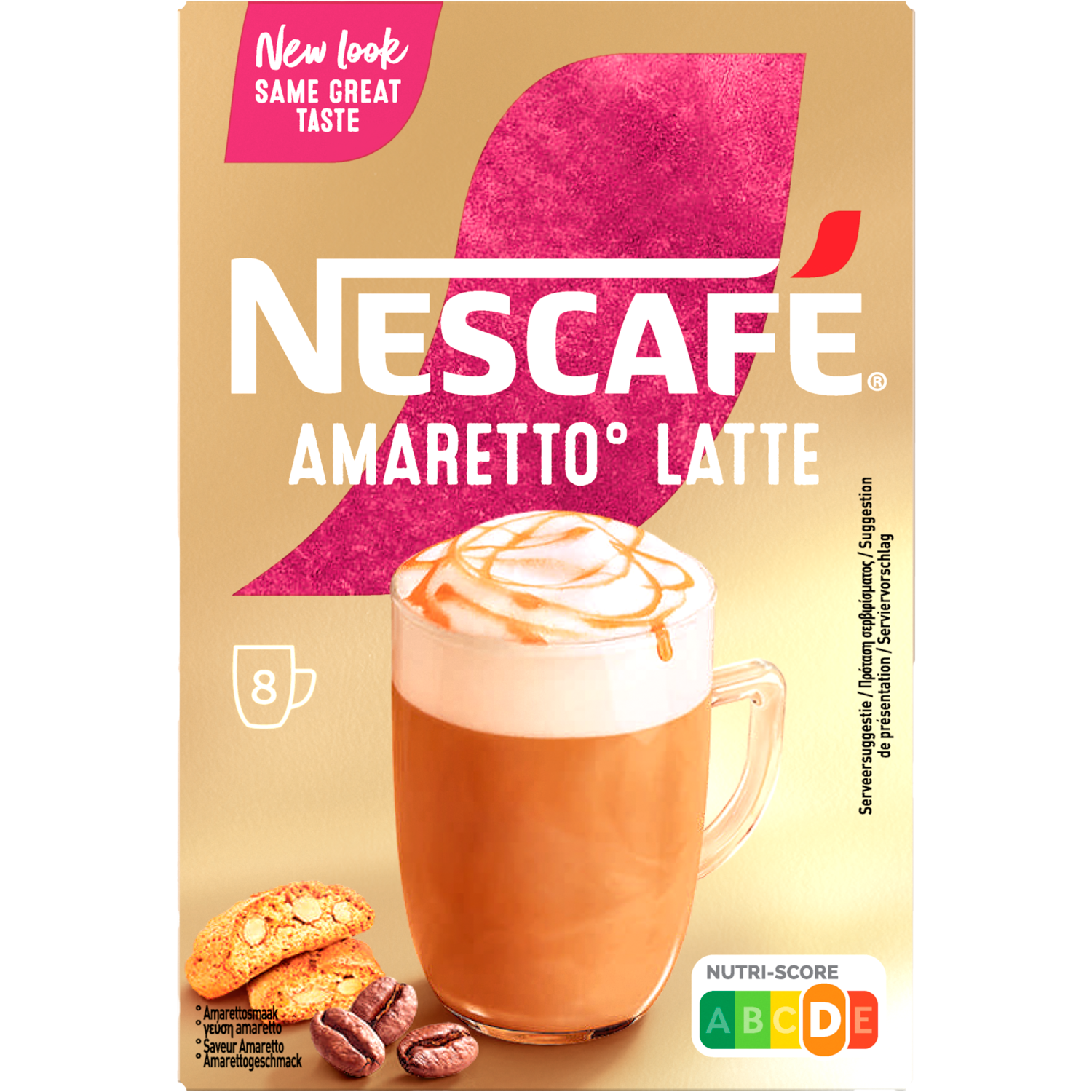 Nescafé Amaretto latte oploskoffie