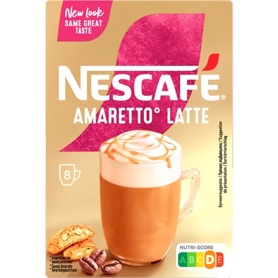 Nescafé Amaretto latte oploskoffie