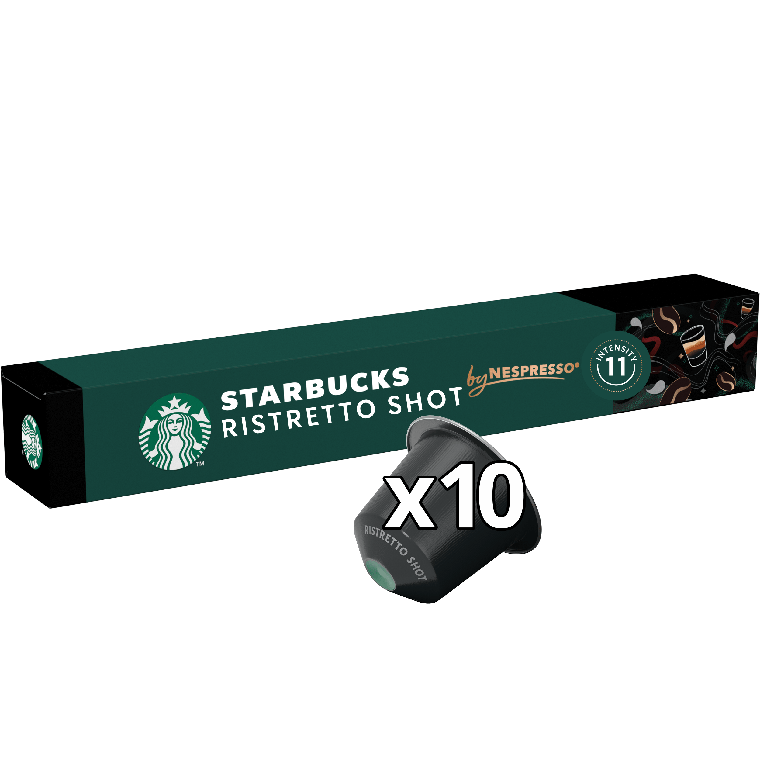 Starbucks Nespresso ristretto capsules 4-pack